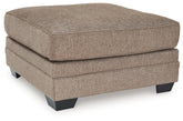 Luxury Living Gallery - Ashley Furniture - Cannonbrook Living Room - Oversized Accent Ottoman / Nutmeg - 9820108