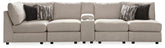 Luxury Living Gallery - Ashley Furniture - Kellway Sectional - 3-Piece Sectional Loveseat / Bisque - 98707S8