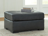 Luxury Living Gallery - Ashley Furniture - Brindley Pier Living Room - Oversized Accent Ottoman / Fog - 9950308