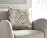 Luxury Living Gallery - Ashley Furniture - Meiling Pillows - Pillow / Metallic - A1000480P