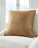 Luxury Living Gallery - Ashley Furniture - Cortnie Pillows - Pillow (4/CS) / Caramel - A1000953