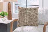 Luxury Living Gallery - Ashley Furniture - Vorlane Pillows - Pillow / Tan/Brown/White - A1001046P