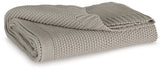 Luxury Living Gallery - Ashley Furniture - Gayelery Throw - Throw / Gray - A1001085T