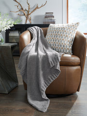 Luxury Living Gallery - Ashley Furniture - Anawood Throw (Set of 3) - Throw (3/CS) / Gray - A1001097