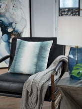 Luxury Living Gallery - Ashley Furniture - Elonwich Pillows - Pillow (4/CS) / Teal/White - A1001106