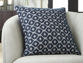 Luxury Living Gallery - Ashley Furniture - Abra Pillows - Pillow (4/CS) / Black/Ivory - A1001109