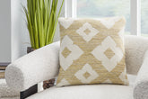 Luxury Living Gallery - Ashley Furniture - Brockner Next-Gen Nuvella Pillows - Pillow / Brown/Yellow - A1900009P