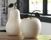 Luxury Living Gallery - Ashley Furniture - Bidelia Sculpture - Sculpture Set (Set of 2) / Antique White - A2000381