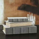 Luxury Living Gallery - Ashley Furniture - Jolina Box (Set of 3) - Box Set (3/CN) / Gray - A2000487