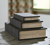 Luxury Living Gallery - Ashley Furniture - Jolina Box (Set of 3) - Box Set (3/CN) / Black - A2000489