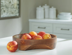 Luxury Living Gallery - Ashley Furniture - Myrtewood Bowl - Bowl / Natural - A2000610