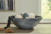 Luxury Living Gallery - Ashley Furniture - Meadie Bowl - Bowl / Distressed Black - A2000792