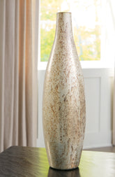 Luxury Living Gallery - Ashley Furniture - Plawite Vase - Vase / Antique Silver Finish - A2000640