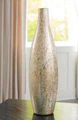 Luxury Living Gallery - Ashley Furniture - Plawite Vase - Vase / Antique Silver Finish - A2000640