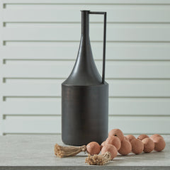 Luxury Living Gallery - Ashley Furniture - Zainforth Vase - Vase / Distressed Brown - A2000695