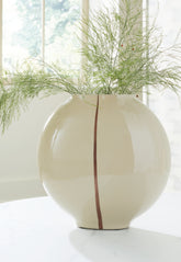 Luxury Living Gallery - Ashley Furniture - Sheabourne Vase - Vase / Cream - A2000702