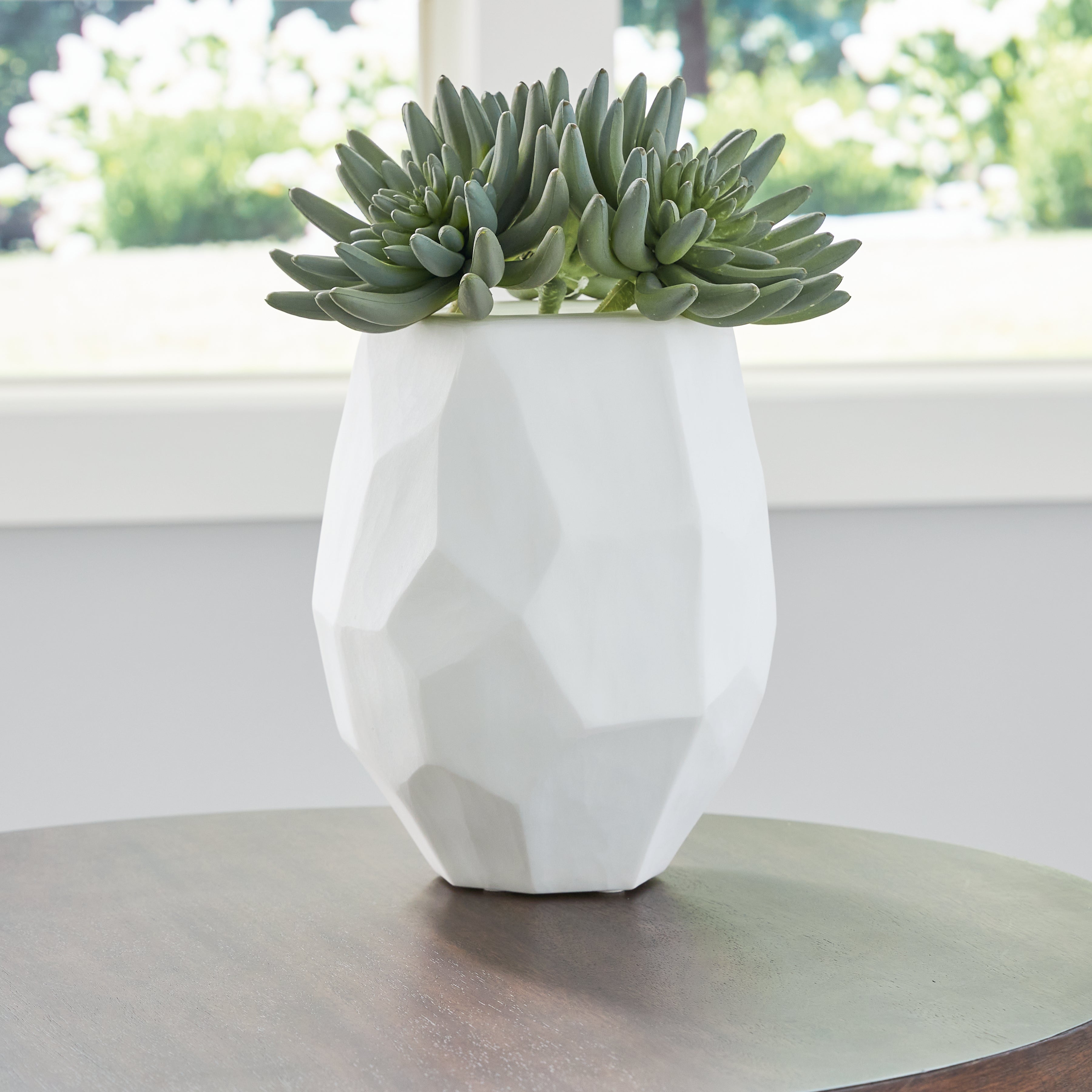Luxury Living Gallery - Ashley Furniture - Karenton Vase - Vase / White - A2000721