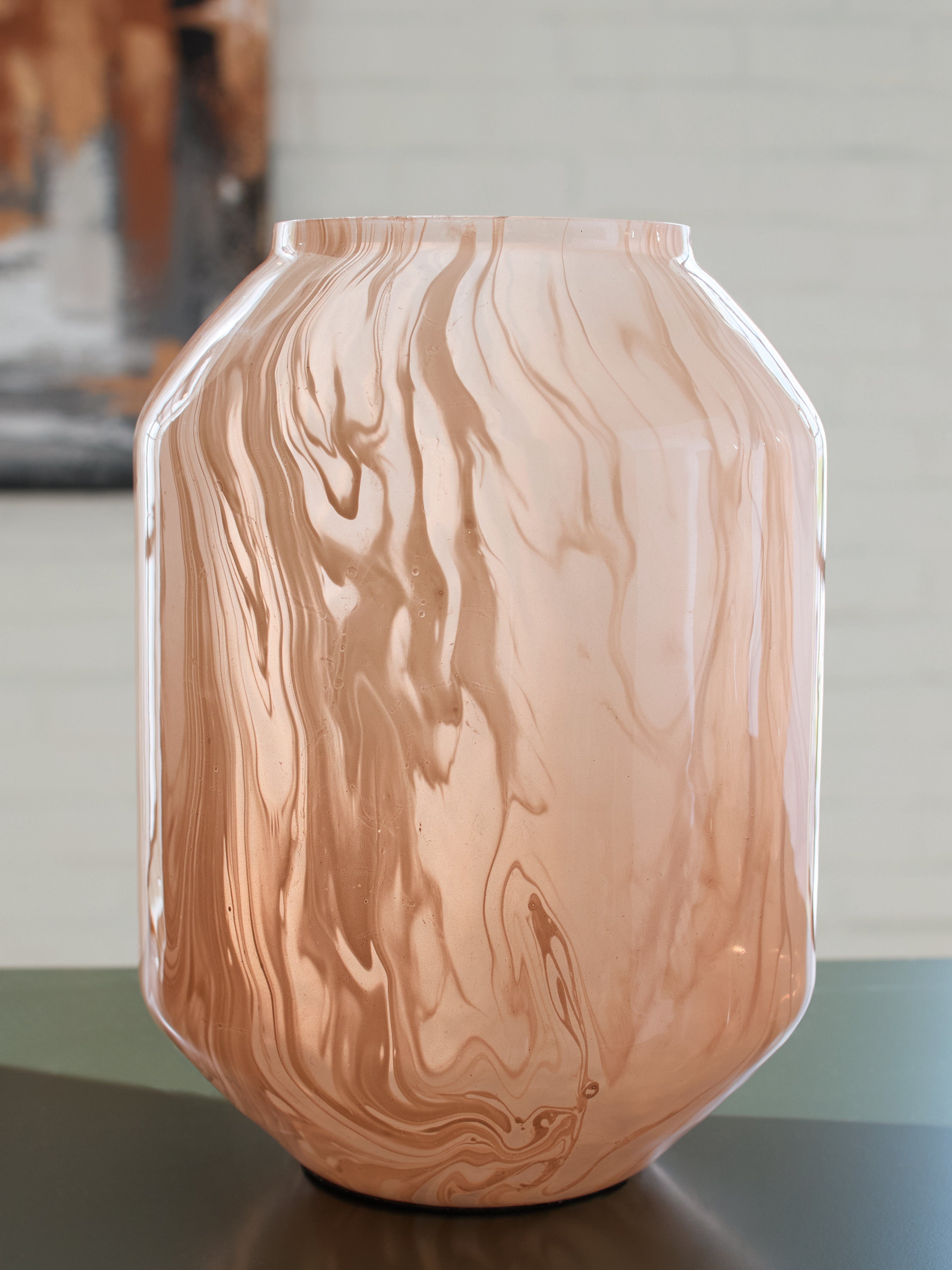 Luxury Living Gallery - Ashley Furniture - Dushby Vase - Vase / Blush Pink - A2000728
