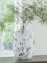 Luxury Living Gallery - Ashley Furniture - Keelton Vase - Vase / White/Taupe/Pink - A2000759