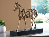 Luxury Living Gallery - Ashley Furniture - Grainville Sculpture - Sculpture / Antique Gold Finish - A2000774