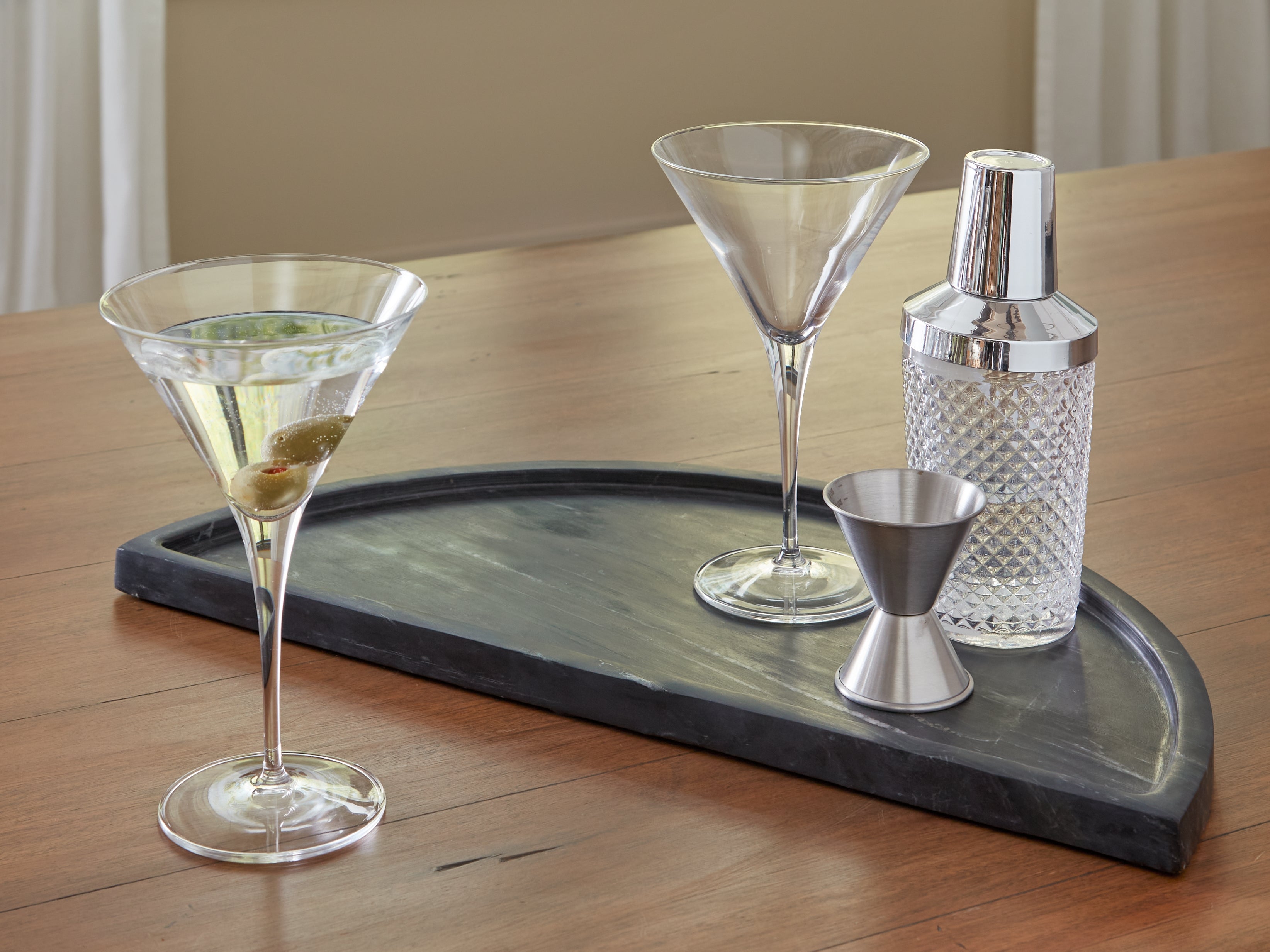 Luxury Living Gallery - Ashley Furniture - Cortsen Tray - Tray / Black - A2000793