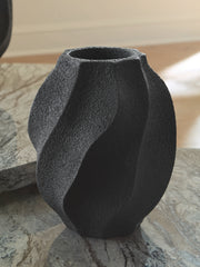 Luxury Living Gallery - Ashley Furniture - Judworth Vase - Vase / Black - A2000875
