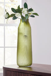 Luxury Living Gallery - Ashley Furniture - Scottyard Vase - Vase / Olive Green - A2900009