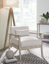 Luxury Living Gallery - Ashley Furniture - Dalenville Accent Chair - Accent Chair / Platinum - A3000335