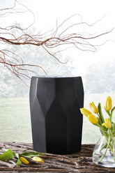 Luxury Living Gallery - Ashley Furniture - Rhysworth Stool - Stool / Black - A3000632