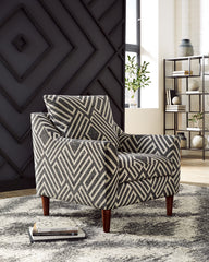Luxury Living Gallery - Ashley Furniture - Morrilton Next-Gen Nuvella Accent Chair - Accent Chair / Natural/Charcoal - A3000641