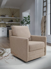 Luxury Living Gallery - Ashley Furniture - Freybourne Next-Gen Nuvella Swivel Accent Chair - Swivel Accent Chair / Pewter - A3000737