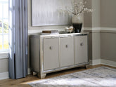 Luxury Living Gallery - Ashley Furniture - Chaseton Accent Cabinet - Accent Cabinet / Champagne - A4000335