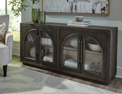 Luxury Living Gallery - Ashley Furniture - Dreley Accent Cabinet - Accent Cabinet / Grayish Brown - A4000586