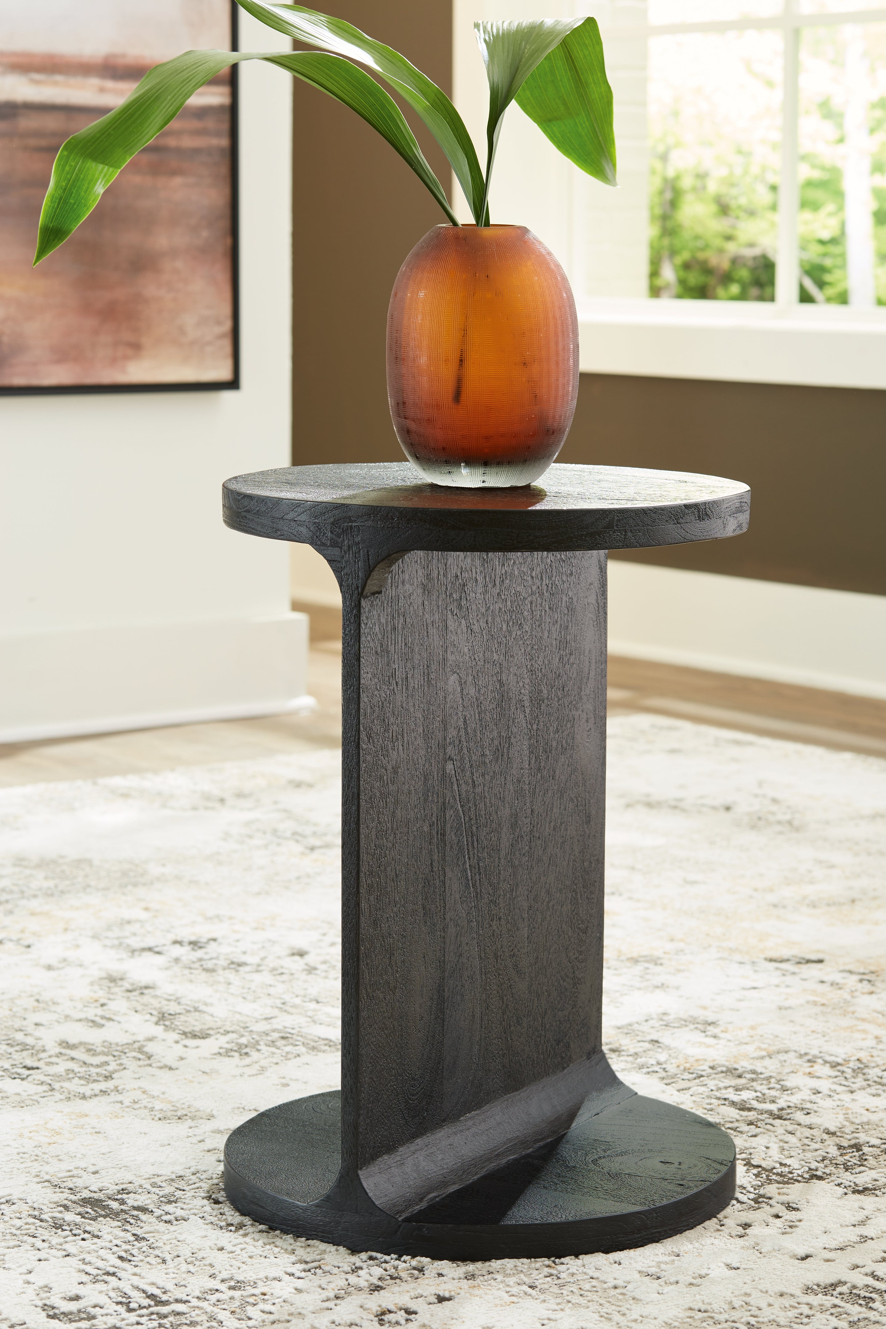 Luxury Living Gallery - Ashley Furniture - Adderley Accent Table - Accent Table / Black - A4000600