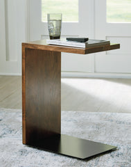 Luxury Living Gallery - Ashley Furniture - Wimshaw Accent Table - Accent Table / Brown/Black - A4000618