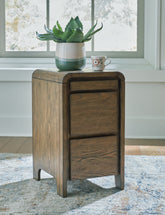 Luxury Living Gallery - Ashley Furniture - Jensworth Accent Table - Accent Table / Brown - A4000636