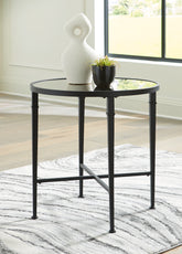 Luxury Living Gallery - Ashley Furniture - Cadeburg Accent Table - Accent Table / Black - A4000639