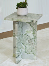 Luxury Living Gallery - Ashley Furniture - Deaconwell Accent Table - Accent Table / White/Green - A4000648