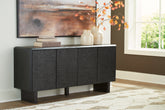 Luxury Living Gallery - Ashley Furniture - Farrelmore Accent Cabinet - Accent Cabinet / Black - A4000659