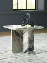 Luxury Living Gallery - Ashley Furniture - Baretton Accent Coffee Table - Accent Cocktail Table / Black/White/Taupe - A4000671