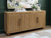 Luxury Living Gallery - Ashley Furniture - Niam Accent Cabinet - Accent Cabinet / Light Antique Beige - A4000684