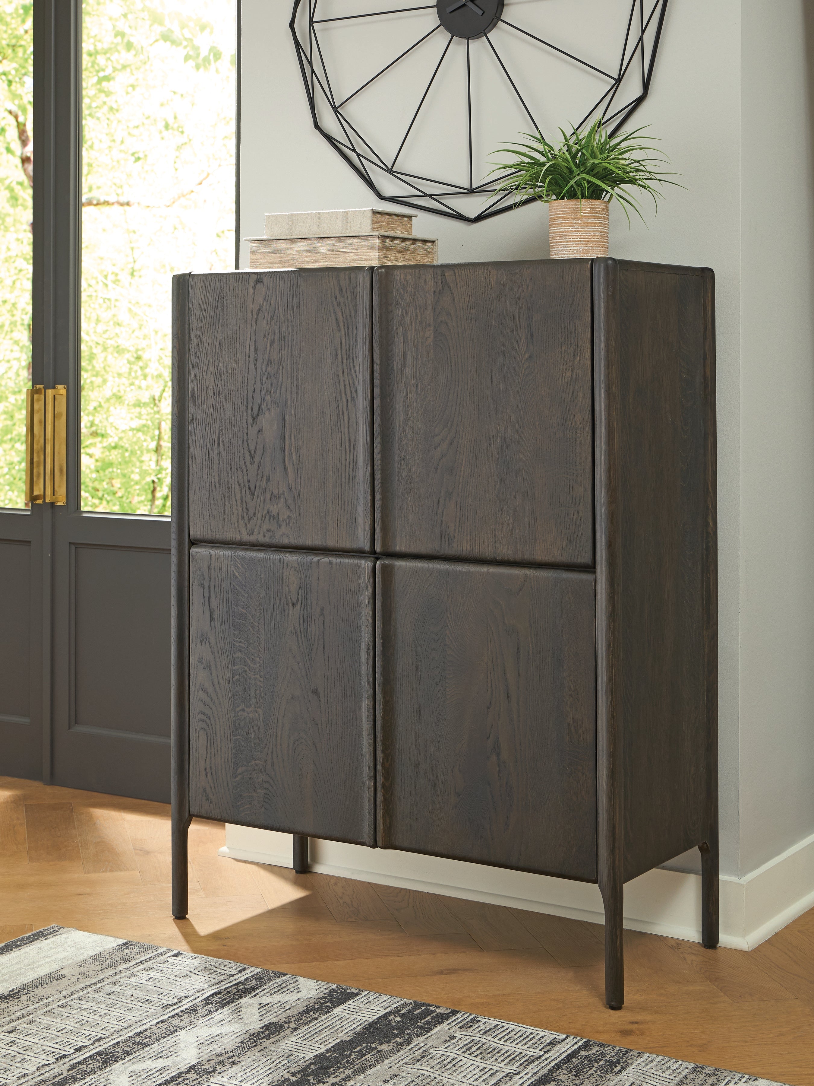 Luxury Living Gallery - Ashley Furniture - Orsonal Accent Cabinet - Accent Cabinet / Espresso Brown - A4000686