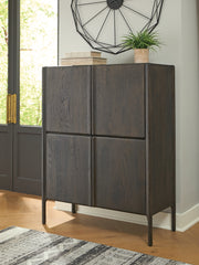 Luxury Living Gallery - Ashley Furniture - Orsonal Accent Cabinet - Accent Cabinet / Espresso Brown - A4000686