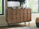 Luxury Living Gallery - Ashley Furniture - Juddins Accent Cabinet - Accent Cabinet / Brown - A4000692