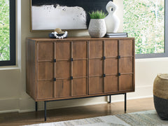 Luxury Living Gallery - Ashley Furniture - Juddins Accent Cabinet - Accent Cabinet / Brown - A4000692