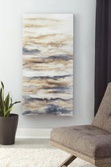 Luxury Living Gallery - Ashley Furniture - Joely Wall Decor - Wall Art / Blue/Tan - A8000277