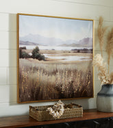 Luxury Living Gallery - Ashley Furniture - Clarkford Wall Decor - Wall Art / Multi - A8000418