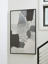 Luxury Living Gallery - Ashley Furniture - Adilson Wall Decor - Wall Art / White/Gray/Black - A8000463