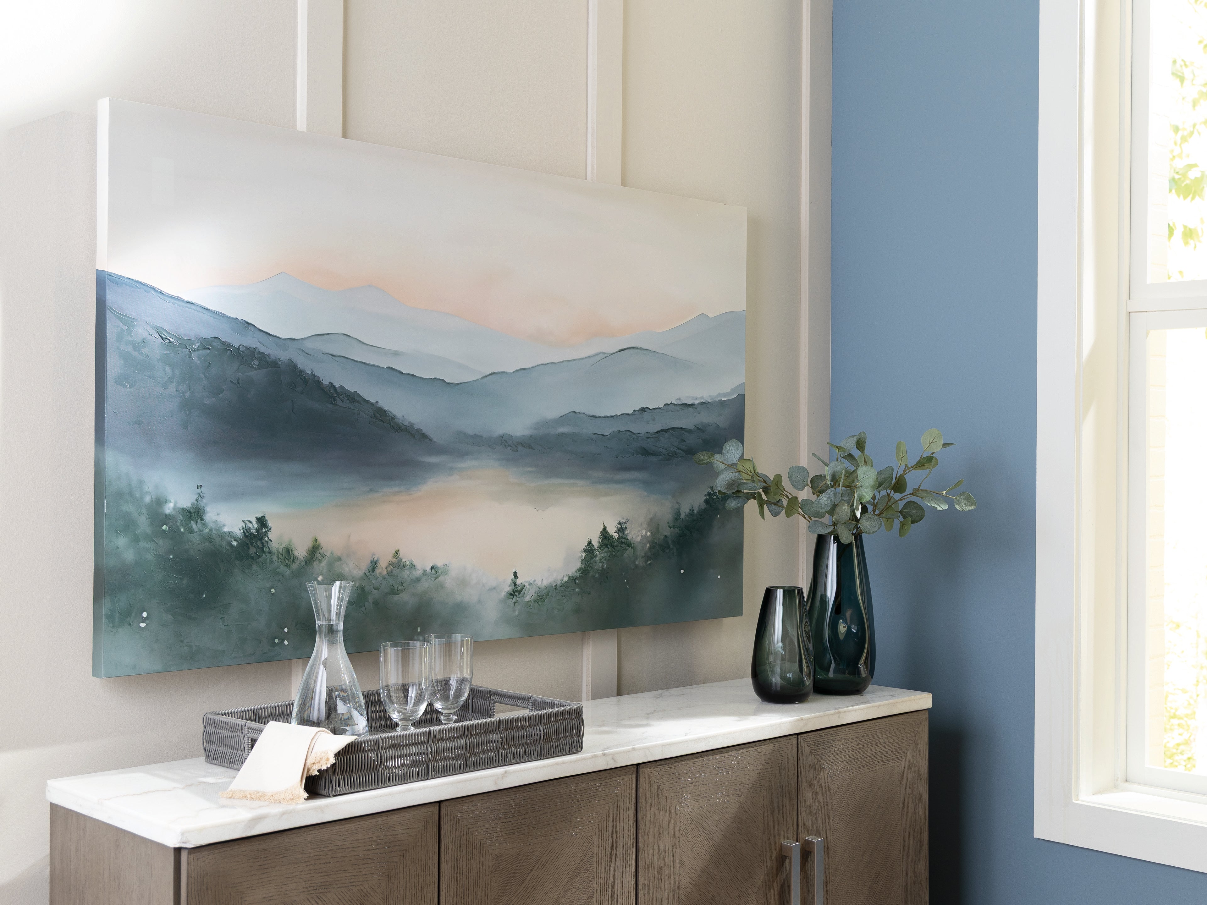 Luxury Living Gallery - Ashley Furniture - Vernmont Wall Decor - Wall Art / Multi - A8000474