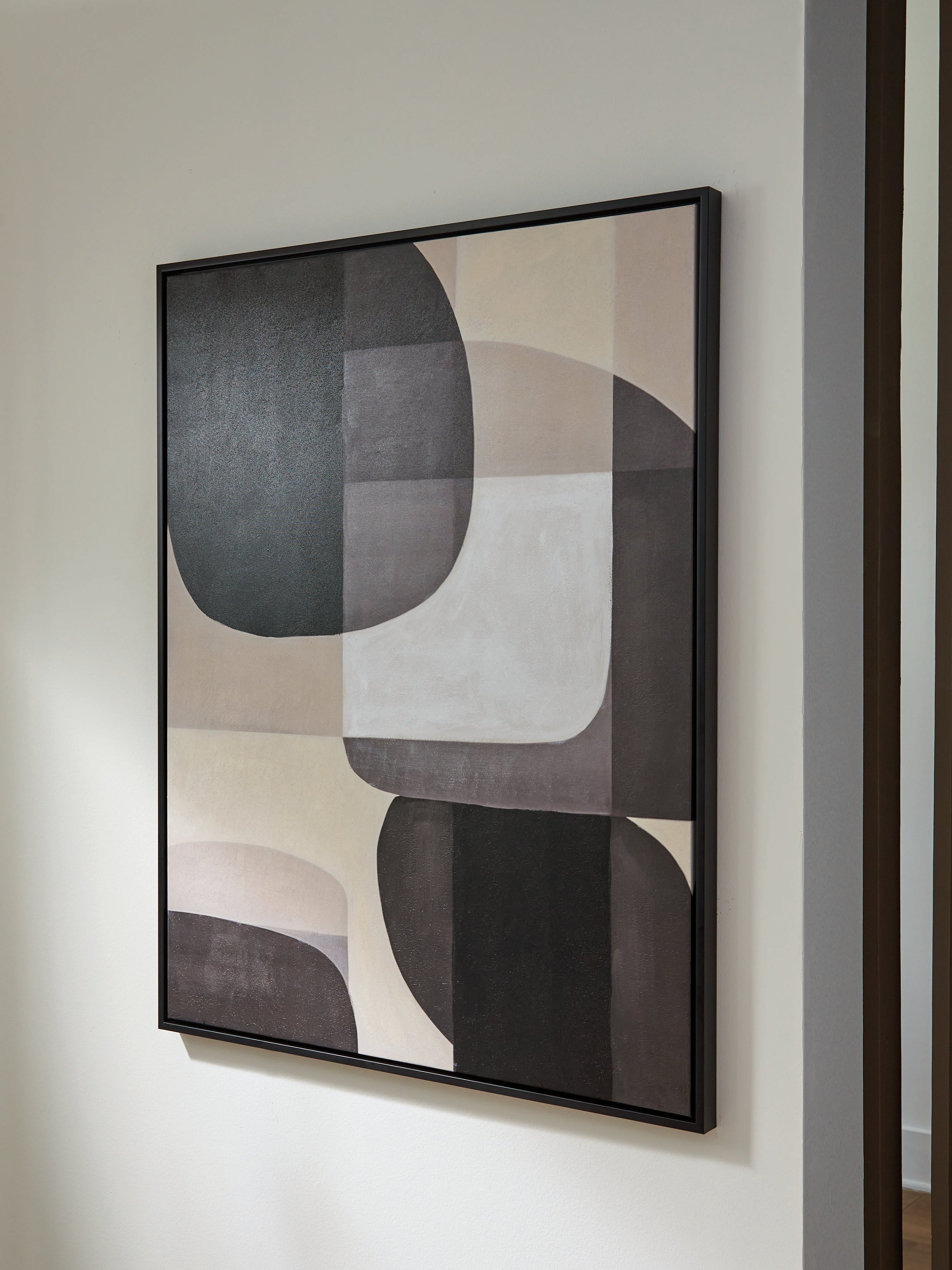 Luxury Living Gallery - Ashley Furniture - Kesleigh Wall Decor - Wall Art / Black/White - A8000495